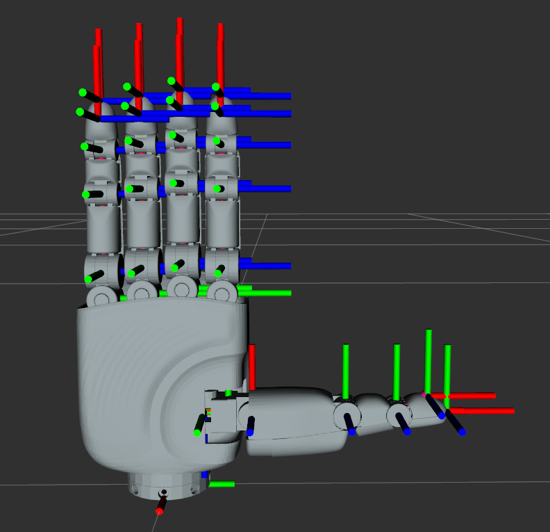 Apex 右手 URDF 坐标系（图源：Rysen Robotics 官方 URDF 仓库，BSD-3）